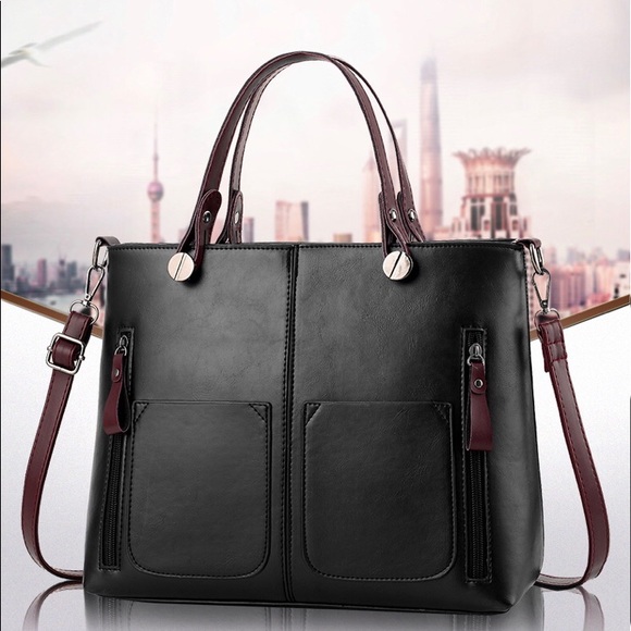 bitter103sweet Handbags - Women’s Black Crossbody Handbag